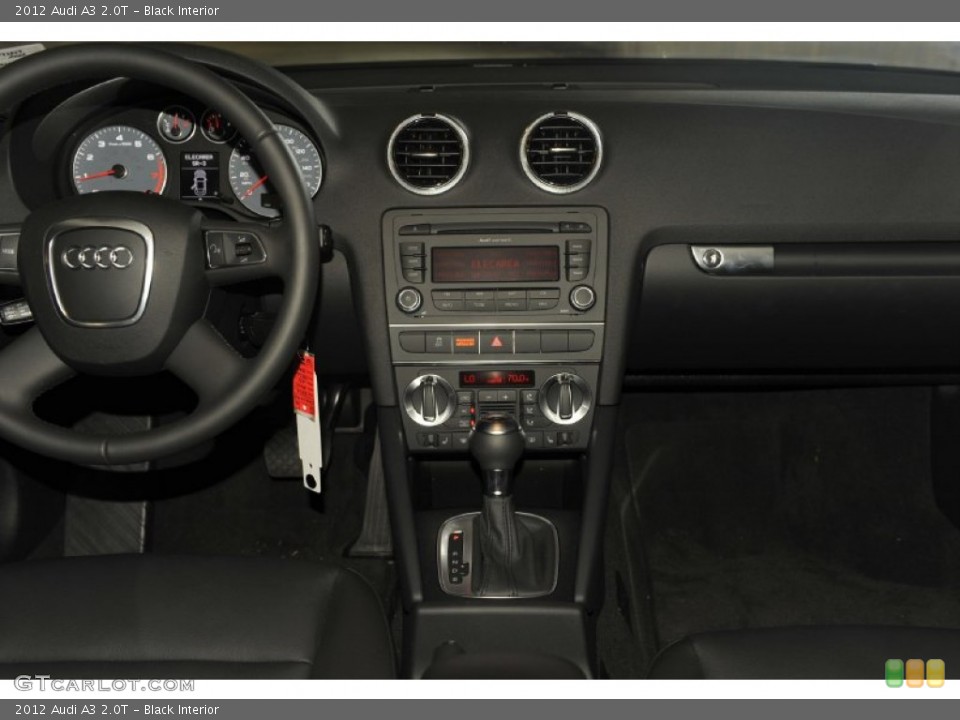Black Interior Dashboard for the 2012 Audi A3 2.0T #53998400