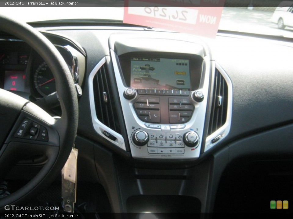 Jet Black Interior Controls for the 2012 GMC Terrain SLE #54000068