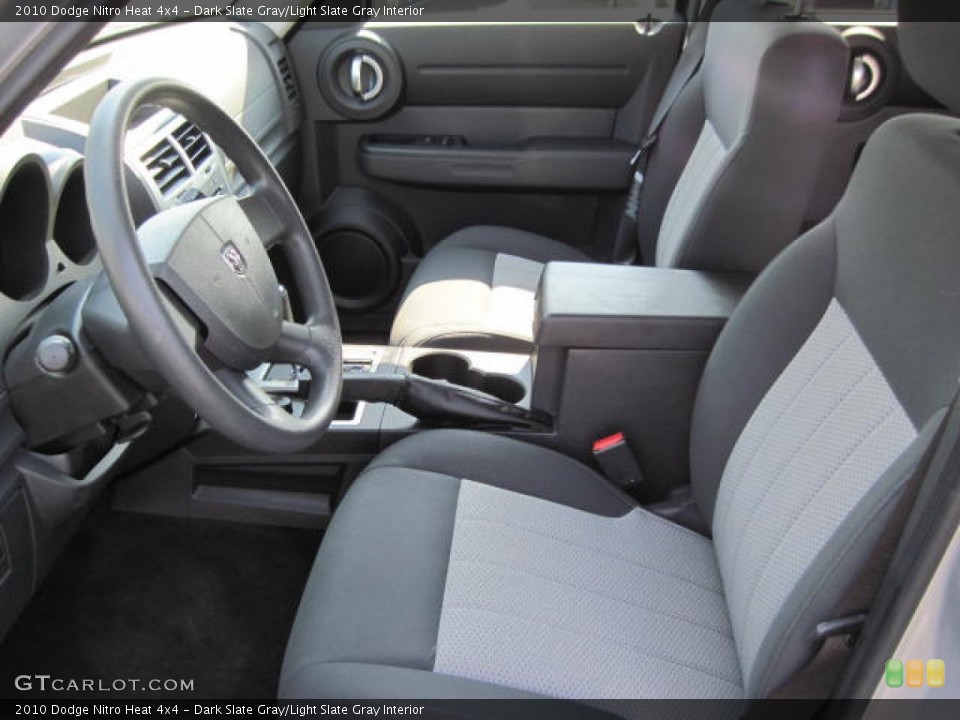 Dark Slate Gray/Light Slate Gray Interior Photo for the 2010 Dodge Nitro Heat 4x4 #54001134
