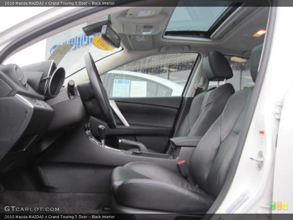 Black Interior Photo for the 2010 Mazda MAZDA3 s Grand Touring 5 Door #54001854