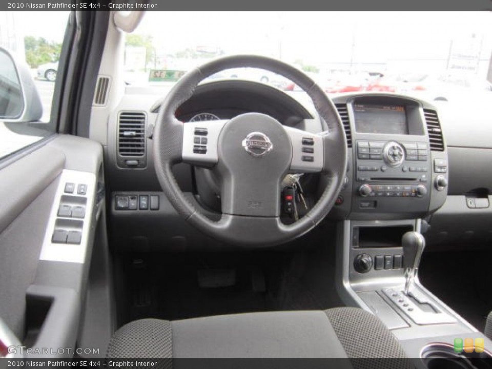 Graphite Interior Dashboard for the 2010 Nissan Pathfinder SE 4x4 #54007484