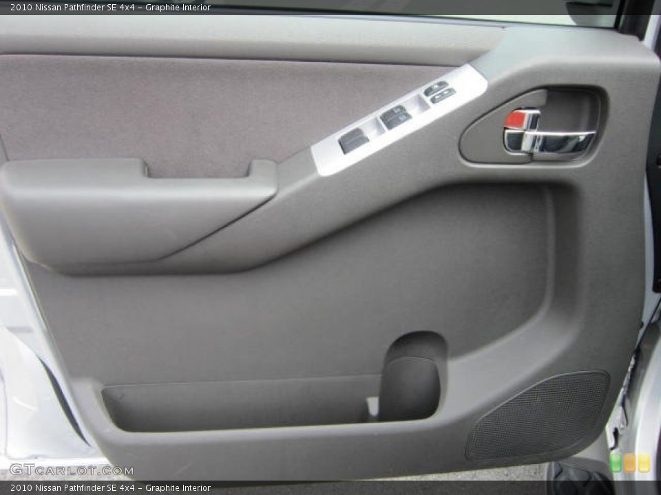 Graphite Interior Door Panel for the 2010 Nissan Pathfinder SE 4x4 #54007565