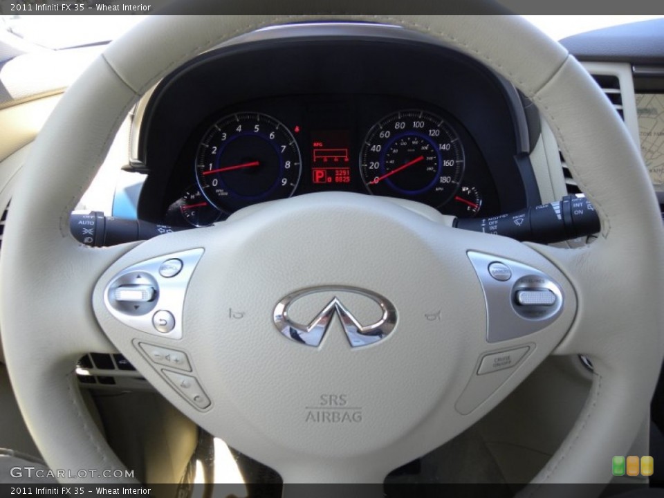 Wheat Interior Steering Wheel for the 2011 Infiniti FX 35 #54008432