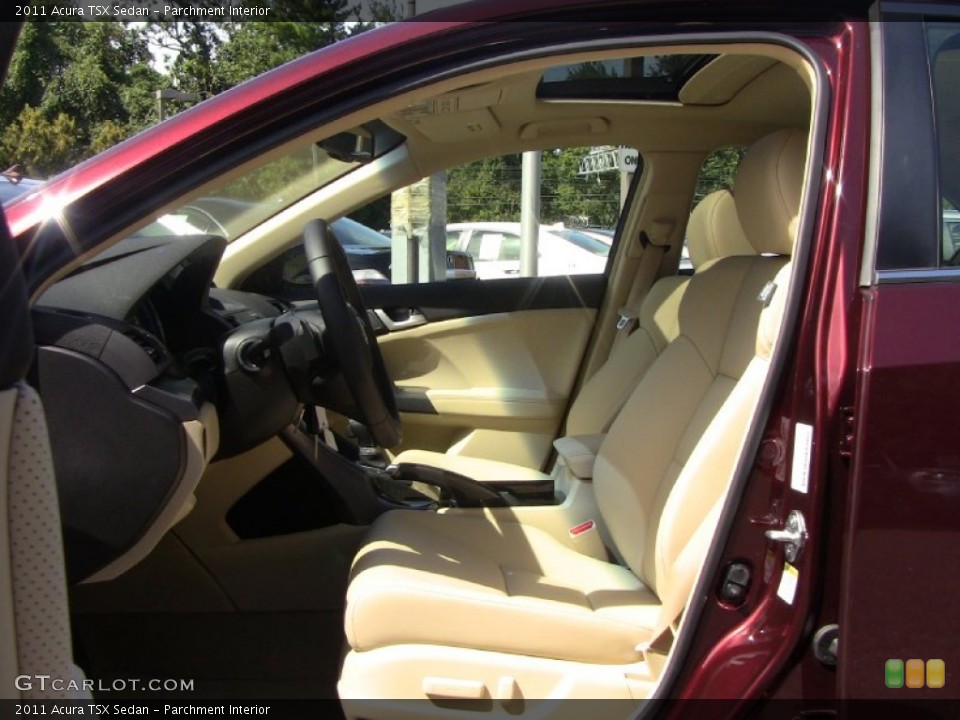 Parchment Interior Photo for the 2011 Acura TSX Sedan #54011026