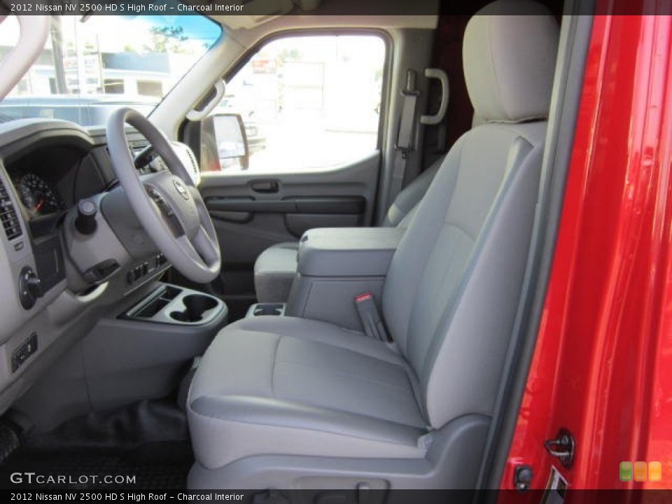 Charcoal Interior Photo for the 2012 Nissan NV 2500 HD S High Roof #54011618