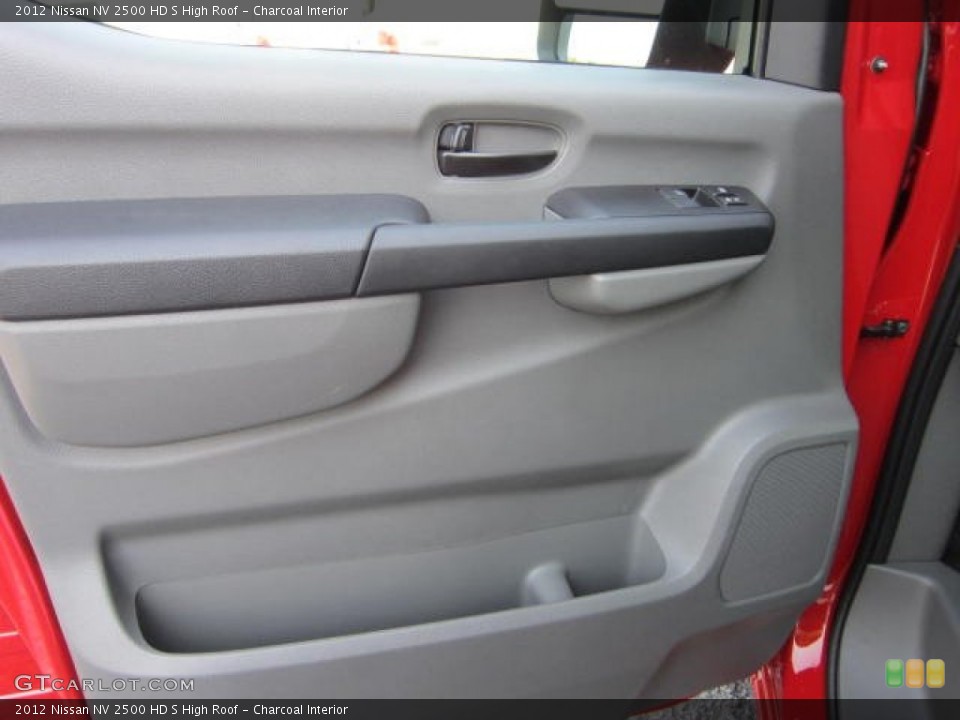 Charcoal Interior Door Panel for the 2012 Nissan NV 2500 HD S High Roof #54011634