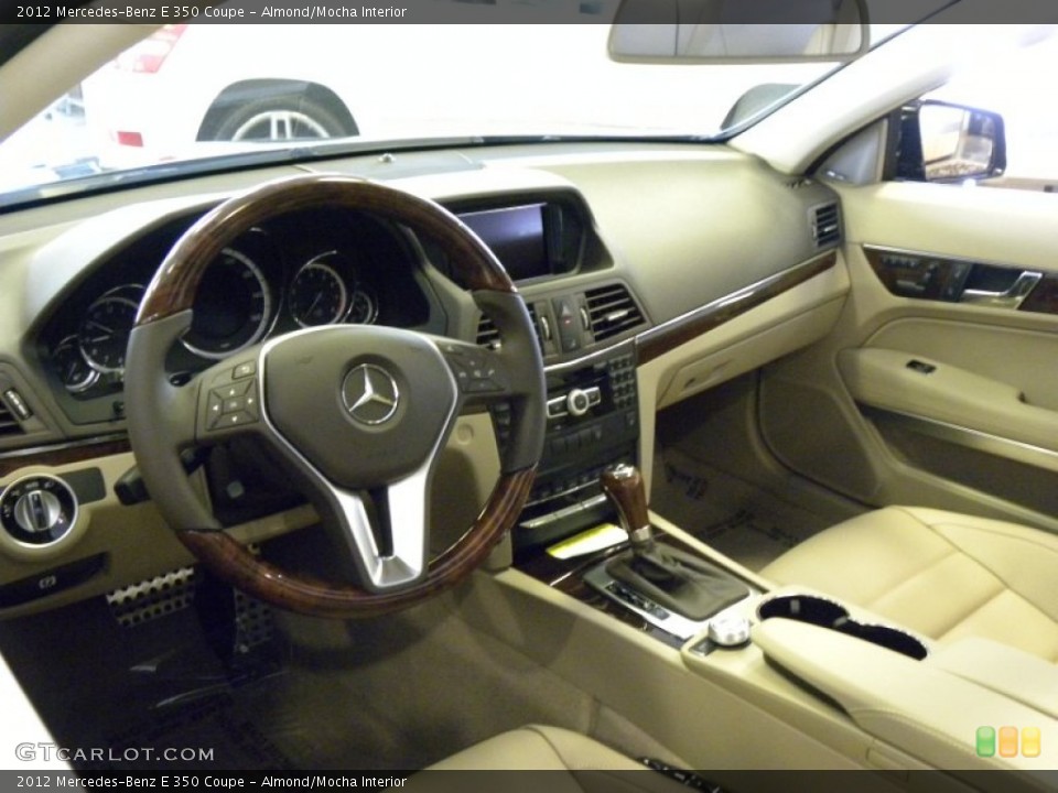 Almond/Mocha Interior Dashboard for the 2012 Mercedes-Benz E 350 Coupe #54011724