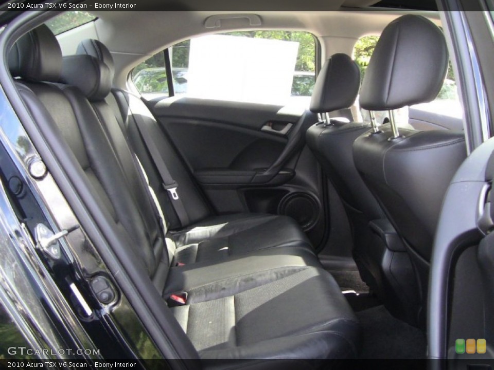 Ebony Interior Photo for the 2010 Acura TSX V6 Sedan #54012738