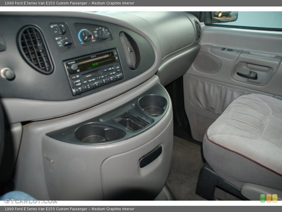 Medium Graphite Interior Controls for the 1999 Ford E Series Van E150 Custom Passenger #54012982