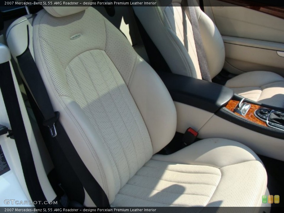 designo Porcelain Premium Leather Interior Photo for the 2007 Mercedes-Benz SL 55 AMG Roadster #54013715