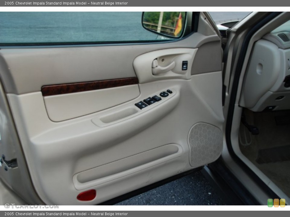 Neutral Beige Interior Door Panel for the 2005 Chevrolet Impala  #54013821