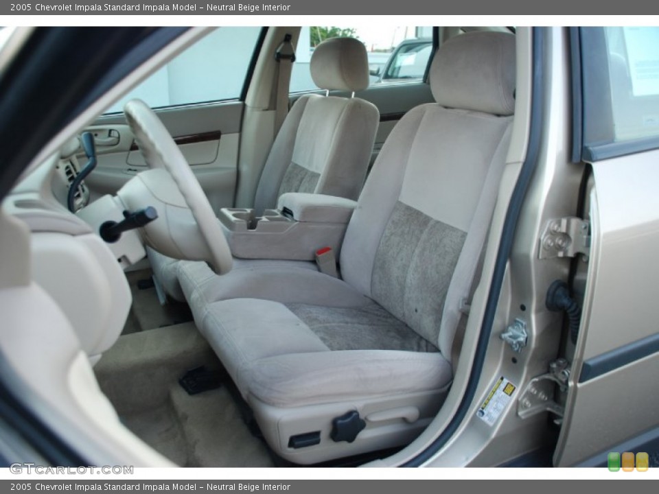 Neutral Beige Interior Photo for the 2005 Chevrolet Impala  #54013836