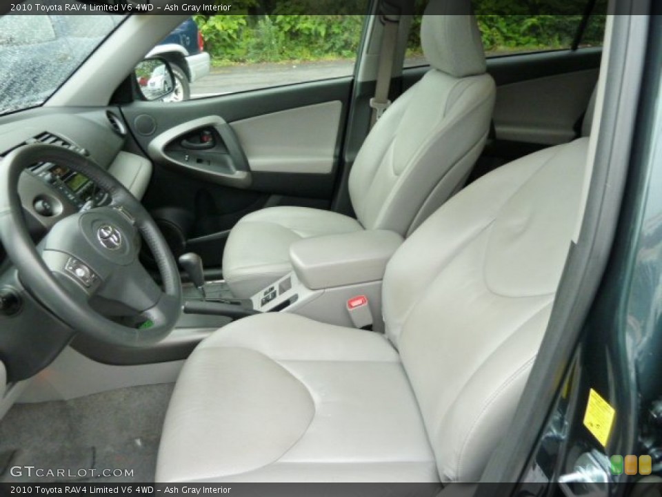Ash Gray Interior Photo for the 2010 Toyota RAV4 Limited V6 4WD #54014540