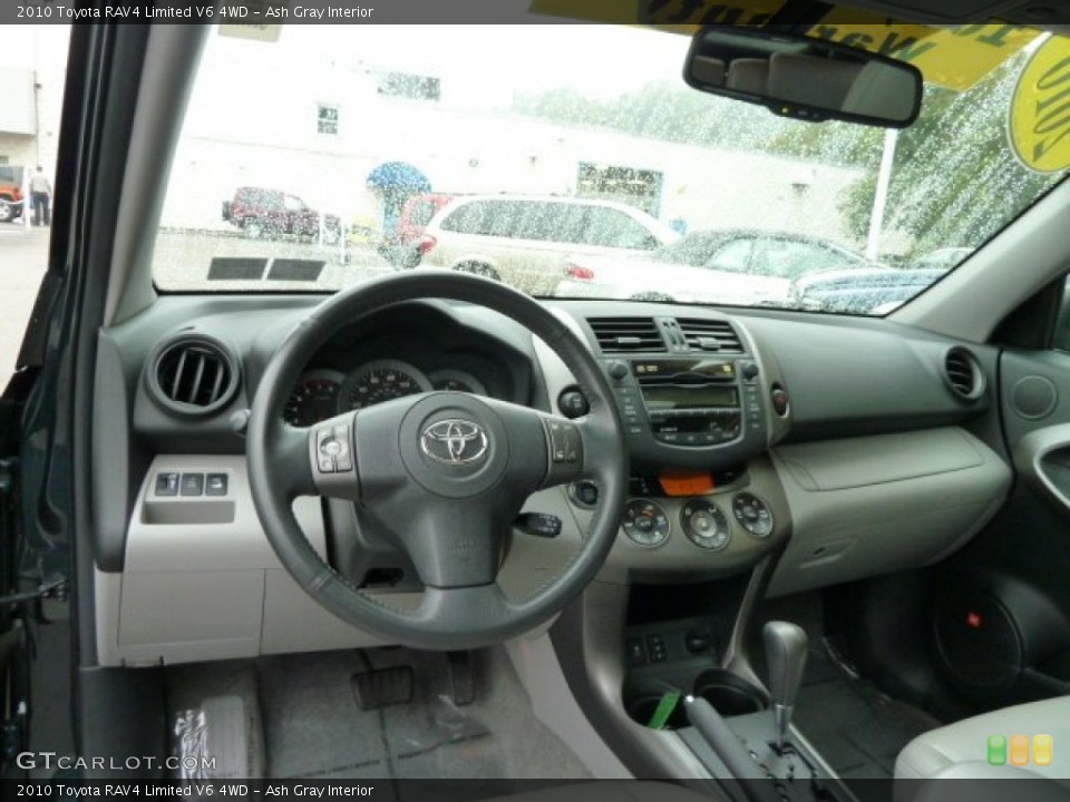 Ash Gray Interior Dashboard for the 2010 Toyota RAV4 Limited V6 4WD #54014556