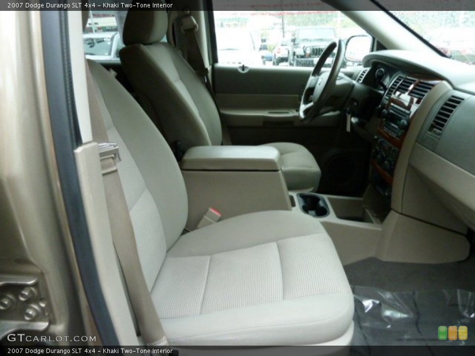 Khaki Two-Tone Interior Photo for the 2007 Dodge Durango SLT 4x4 #54014954