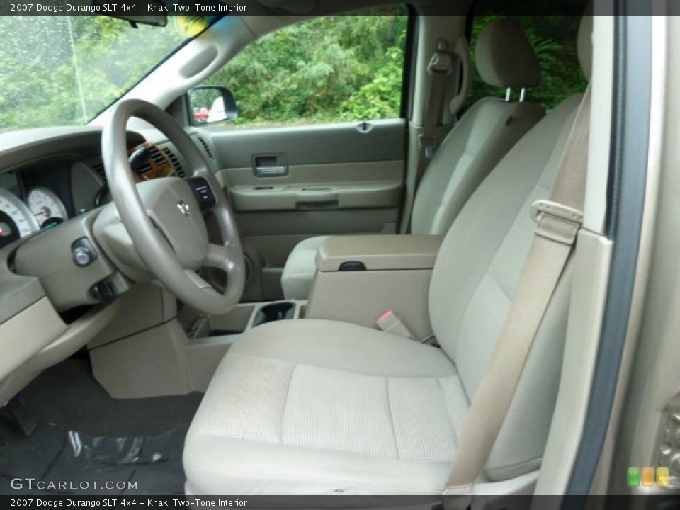 Khaki Two-Tone Interior Photo for the 2007 Dodge Durango SLT 4x4 #54014999