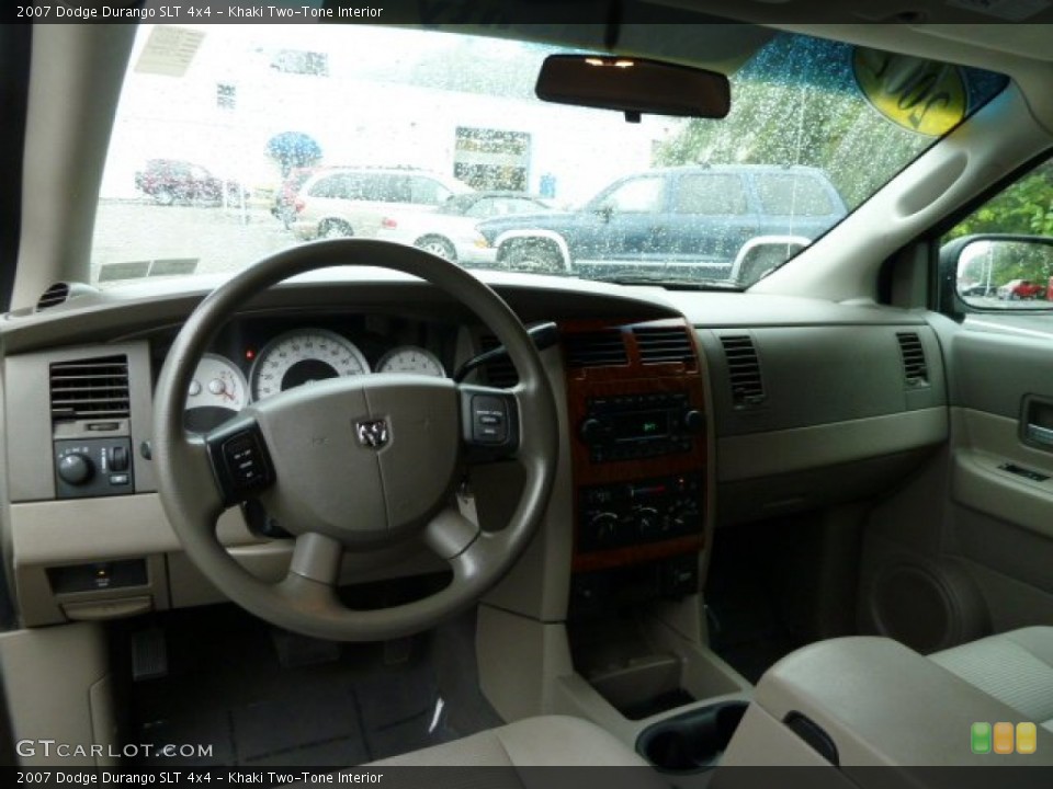 Khaki Two-Tone Interior Dashboard for the 2007 Dodge Durango SLT 4x4 #54015026