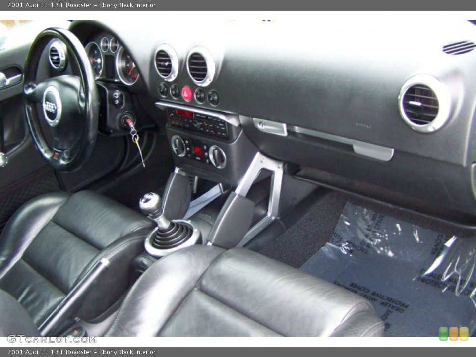Ebony Black Interior Dashboard for the 2001 Audi TT 1.8T Roadster #54016032