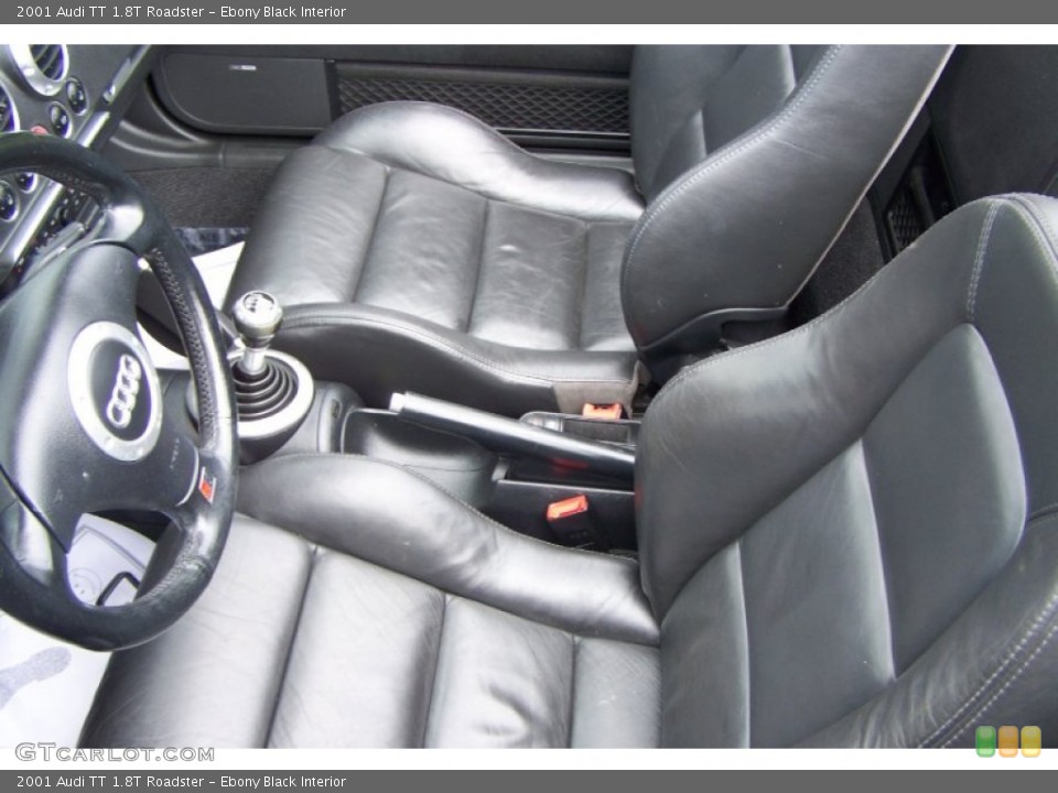 Ebony Black Interior Photo for the 2001 Audi TT 1.8T Roadster #54016037