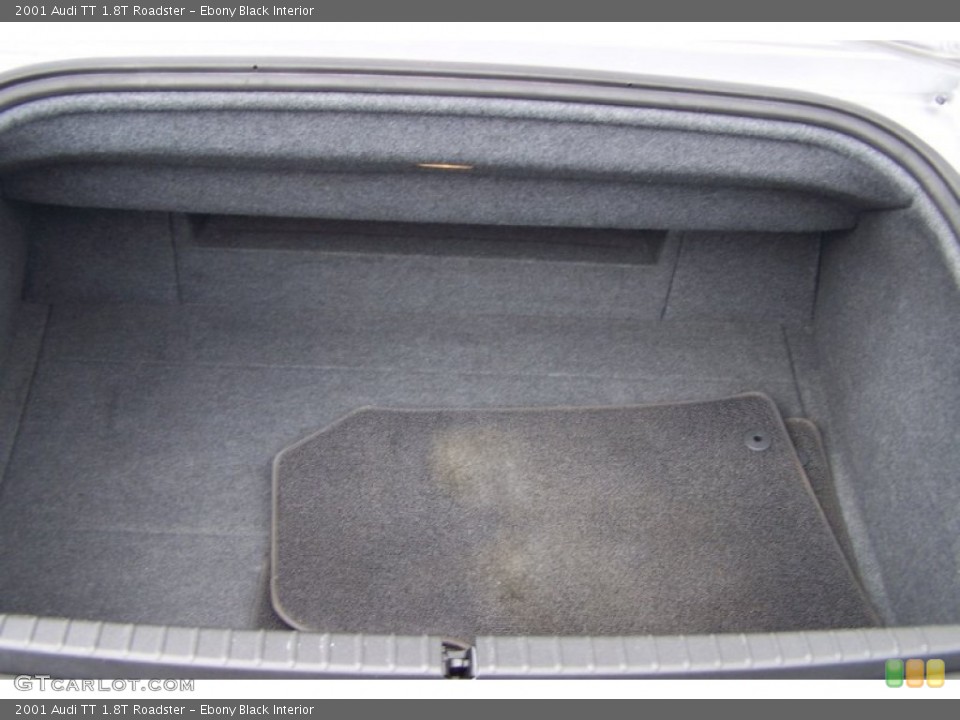 Ebony Black Interior Trunk for the 2001 Audi TT 1.8T Roadster #54016157