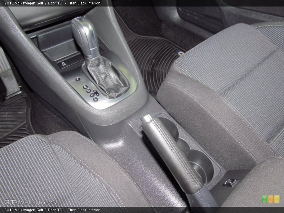 Titan Black Interior Transmission for the 2011 Volkswagen Golf 2 Door TDI #54016835
