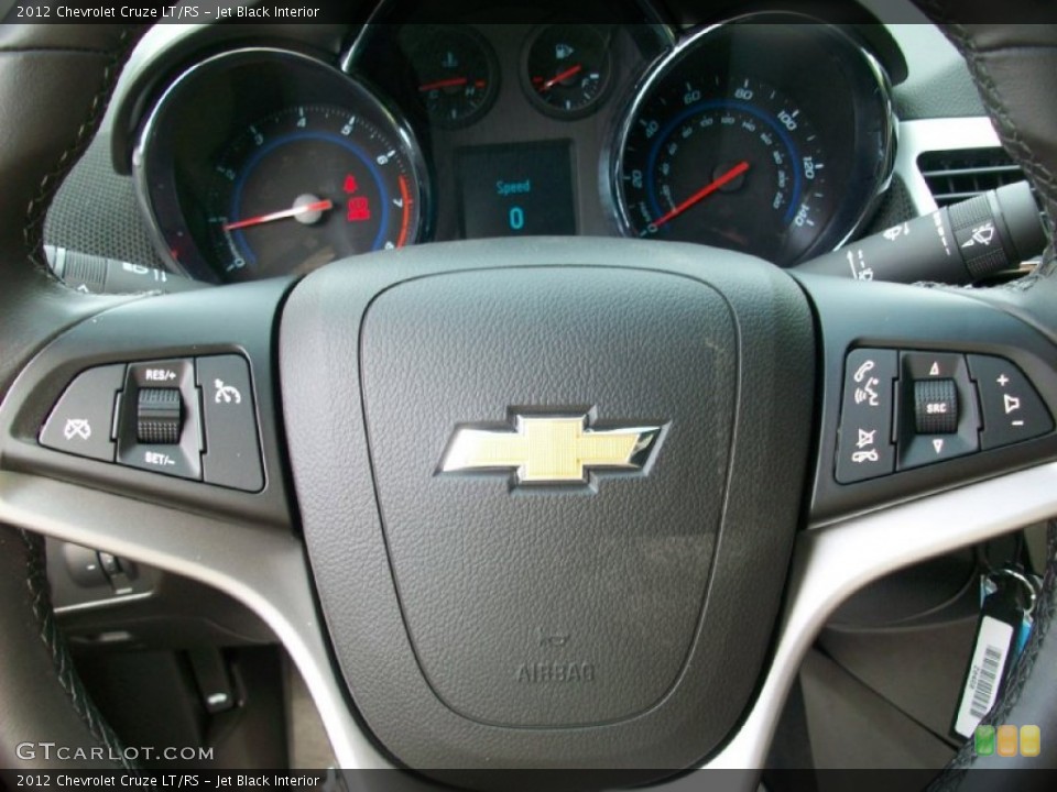 Jet Black Interior Controls for the 2012 Chevrolet Cruze LT/RS #54019391