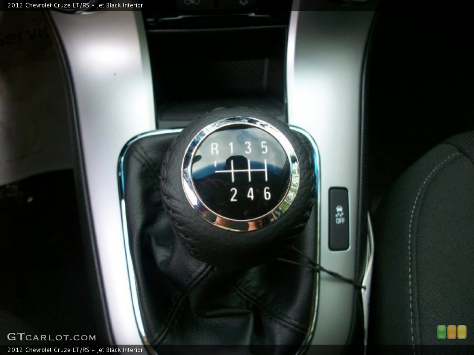 Jet Black Interior Transmission for the 2012 Chevrolet Cruze LT/RS #54019436