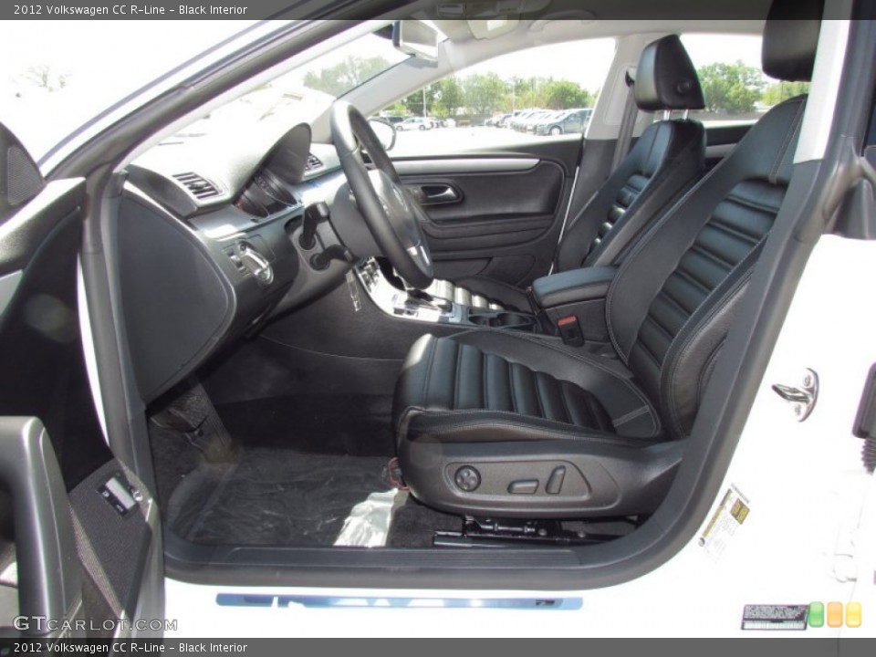 Black Interior Photo for the 2012 Volkswagen CC R-Line #54021187