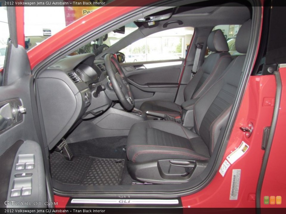 Titan Black Interior Photo for the 2012 Volkswagen Jetta GLI Autobahn #54021528