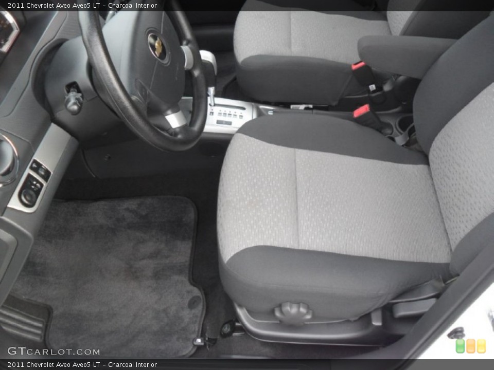 Charcoal Interior Photo for the 2011 Chevrolet Aveo Aveo5 LT #54021879
