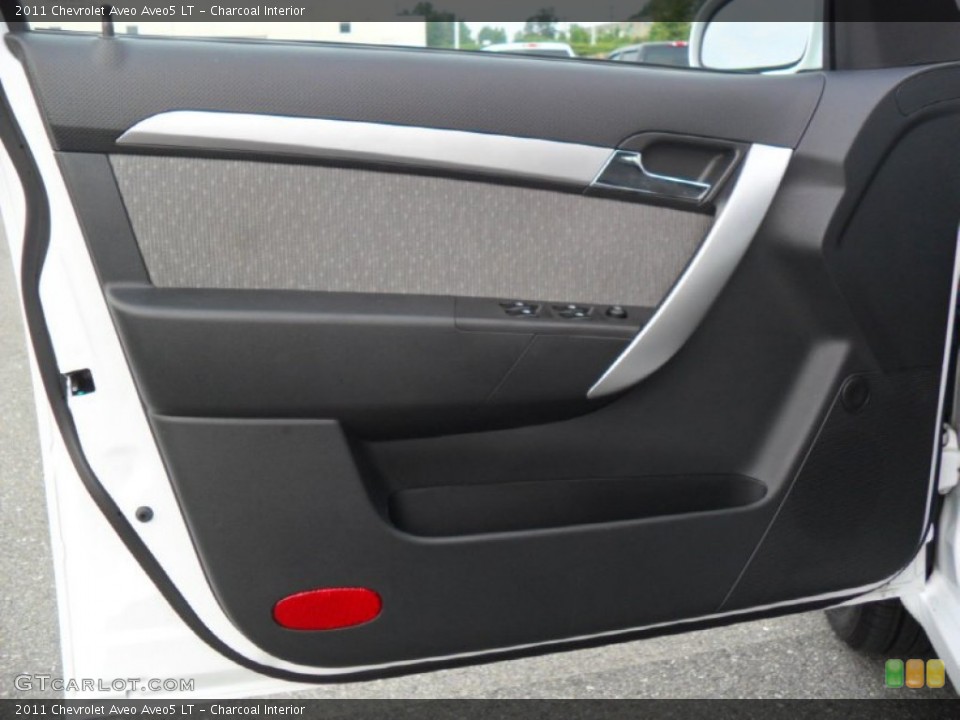 Charcoal Interior Door Panel for the 2011 Chevrolet Aveo Aveo5 LT #54021882