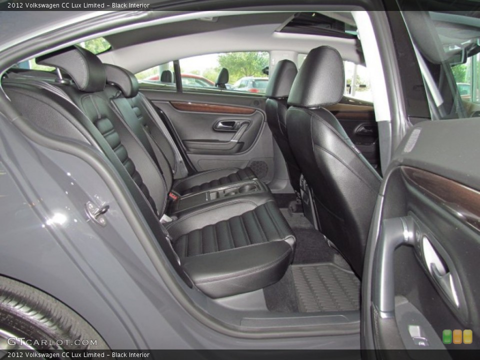 Black Interior Photo for the 2012 Volkswagen CC Lux Limited #54022079
