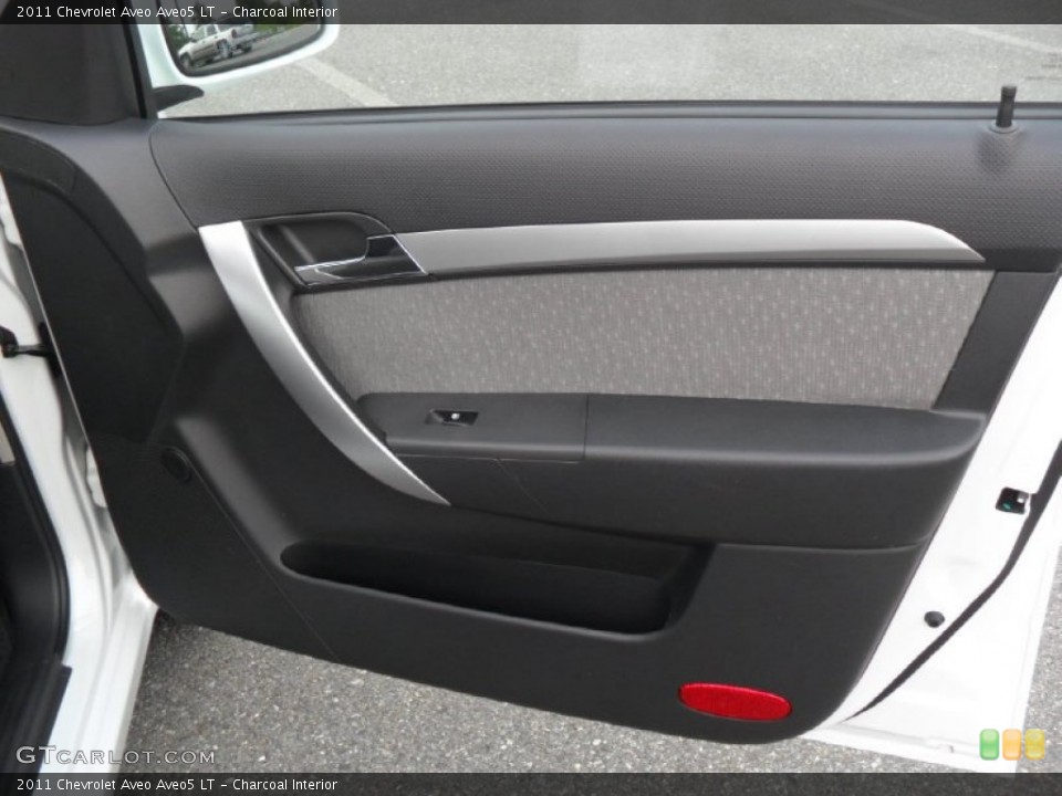 Charcoal Interior Door Panel for the 2011 Chevrolet Aveo Aveo5 LT #54022106