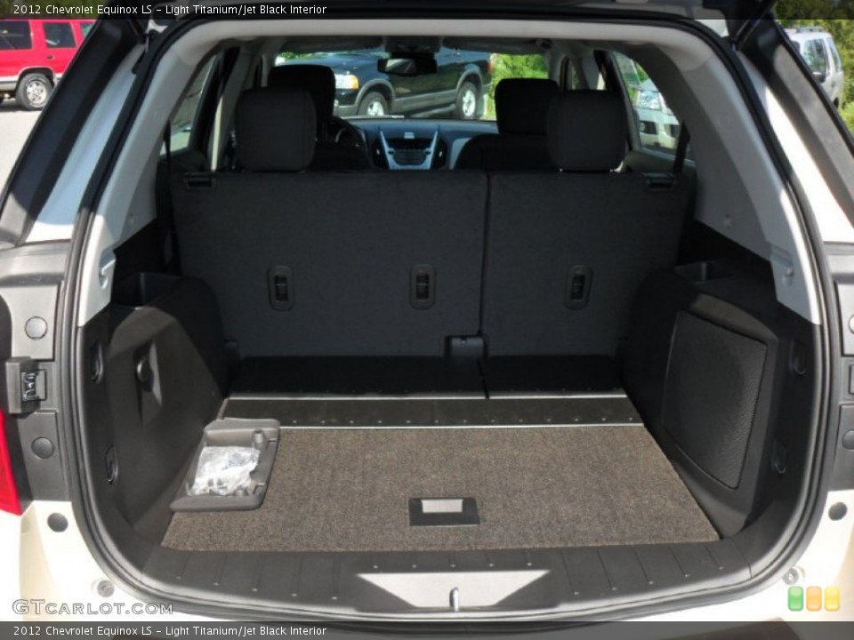 Light Titanium/Jet Black Interior Trunk for the 2012 Chevrolet Equinox LS #54023366