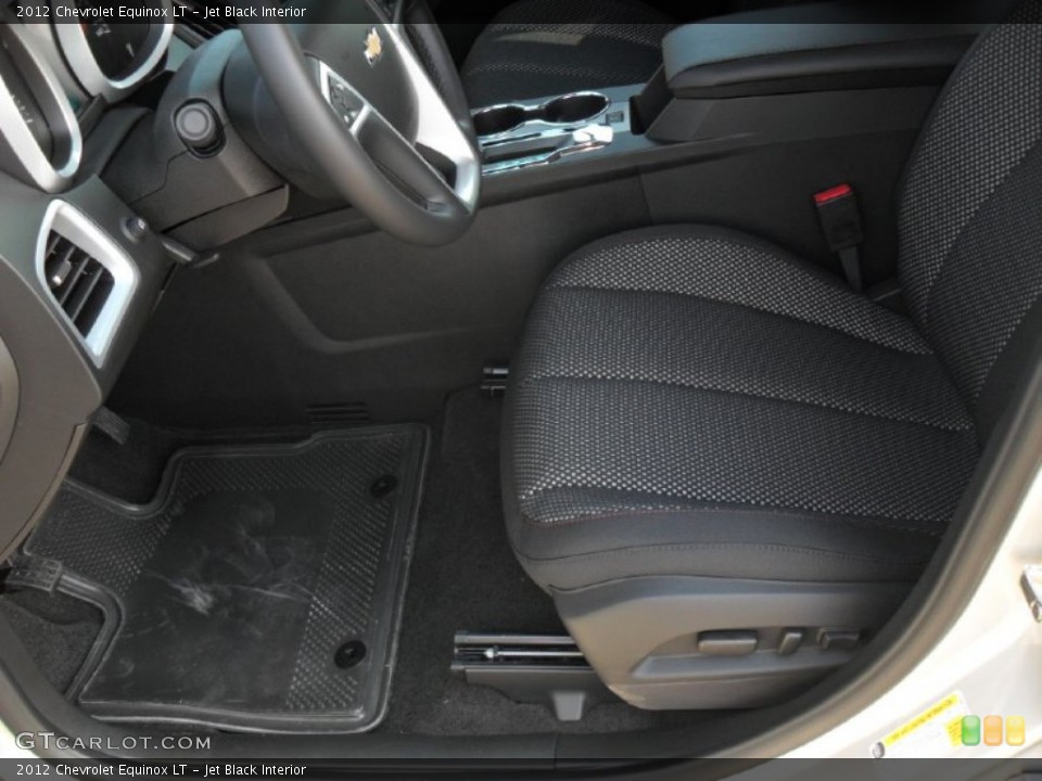 Jet Black Interior Photo for the 2012 Chevrolet Equinox LT #54023714