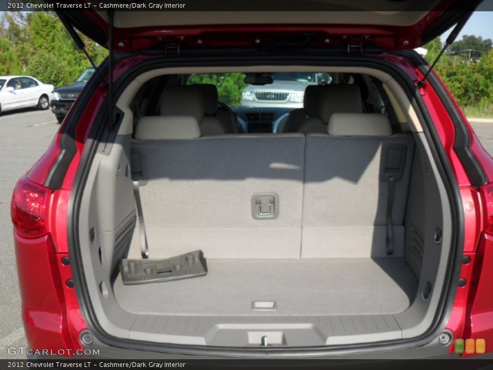 Cashmere/Dark Gray Interior Trunk for the 2012 Chevrolet Traverse LT #54024486