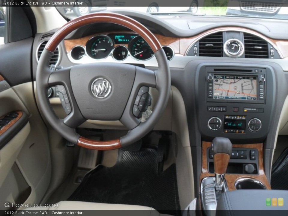 Cashmere Interior Dashboard for the 2012 Buick Enclave FWD #54024694