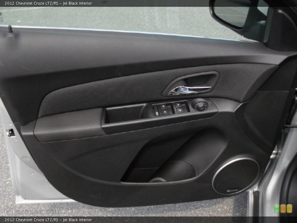 Jet Black Interior Door Panel for the 2012 Chevrolet Cruze LTZ/RS #54030647