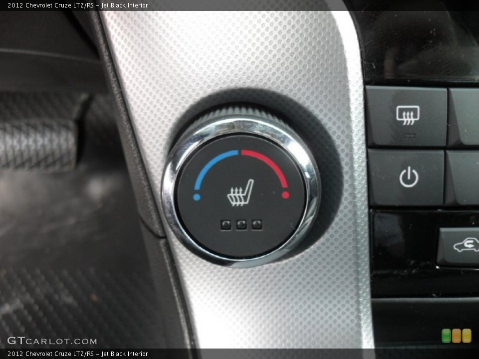Jet Black Interior Controls for the 2012 Chevrolet Cruze LTZ/RS #54030676