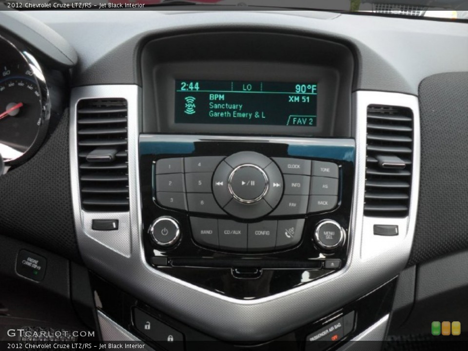 Jet Black Interior Controls for the 2012 Chevrolet Cruze LTZ/RS #54030701