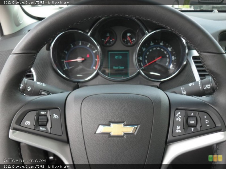 Jet Black Interior Controls for the 2012 Chevrolet Cruze LTZ/RS #54030712