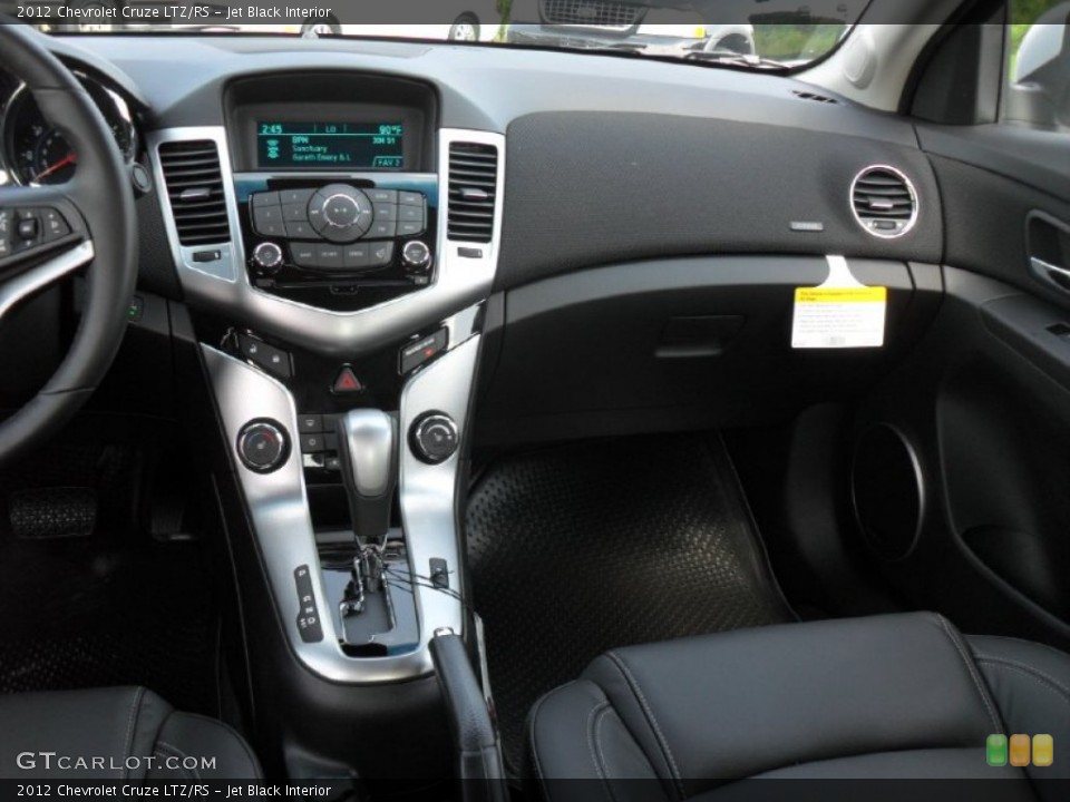 Jet Black Interior Dashboard for the 2012 Chevrolet Cruze LTZ/RS #54030761