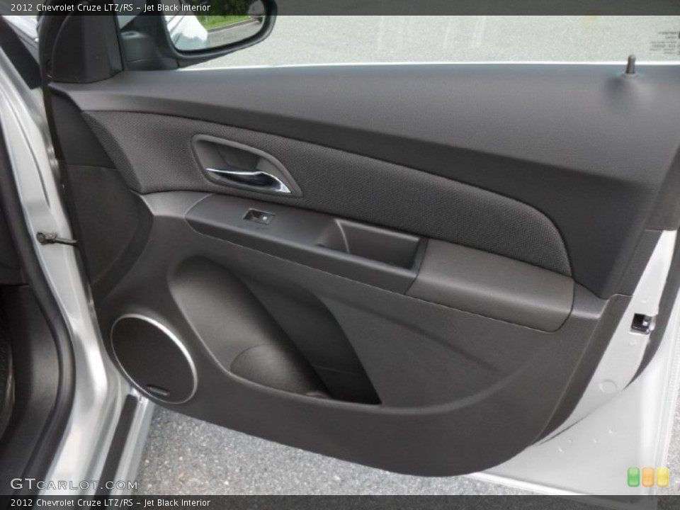 Jet Black Interior Door Panel for the 2012 Chevrolet Cruze LTZ/RS #54030806
