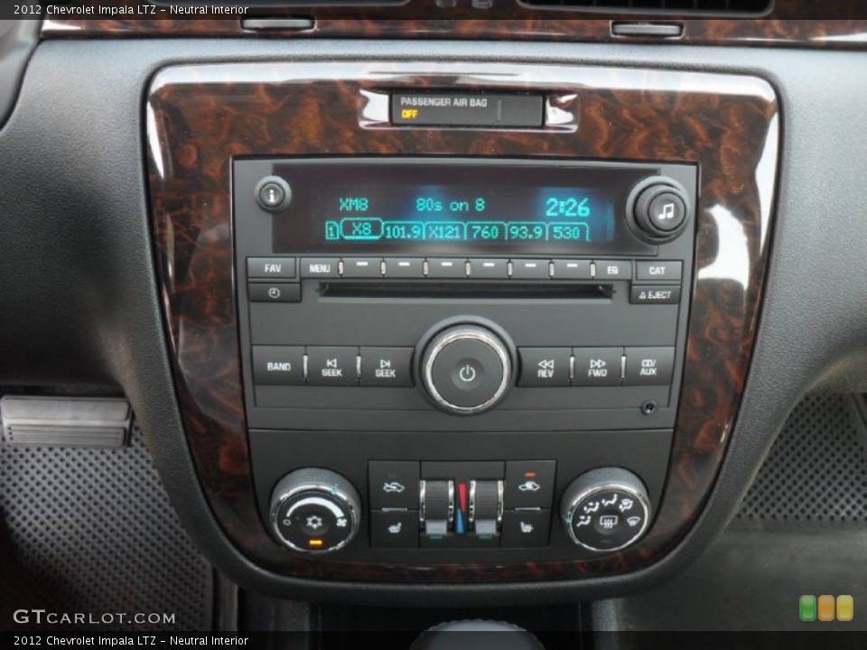 Neutral Interior Audio System for the 2012 Chevrolet Impala LTZ #54030946