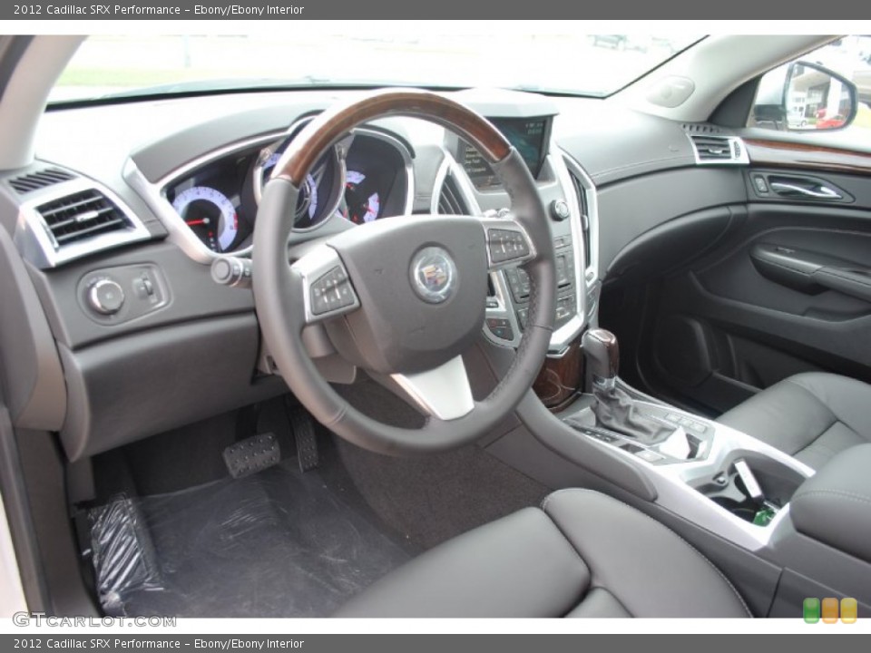 Ebony/Ebony Interior Prime Interior for the 2012 Cadillac SRX Performance #54031130