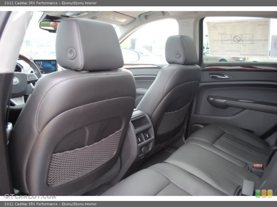 Ebony/Ebony Interior Photo for the 2012 Cadillac SRX Performance #54031139