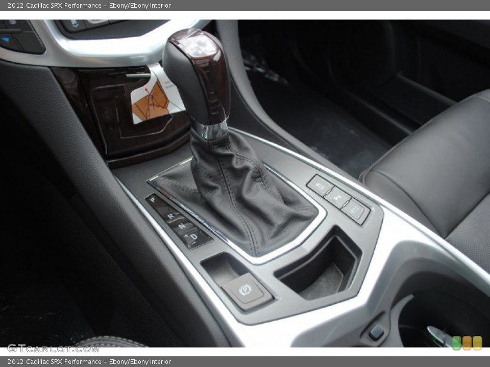 Ebony/Ebony Interior Transmission for the 2012 Cadillac SRX Performance #54031175