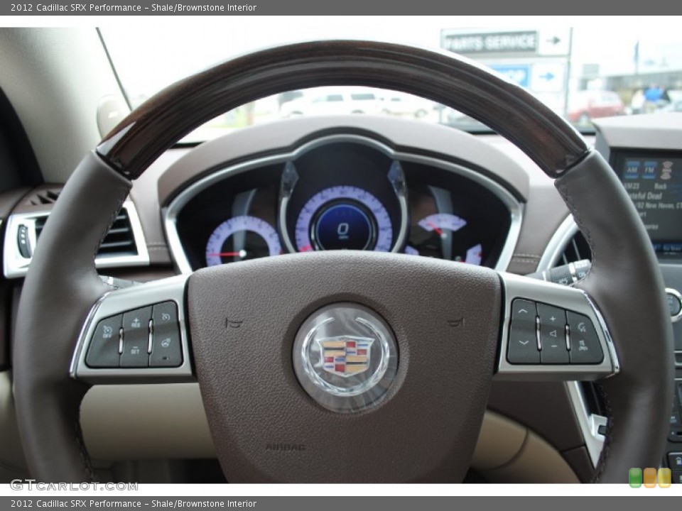 Shale/Brownstone Interior Steering Wheel for the 2012 Cadillac SRX Performance #54031325