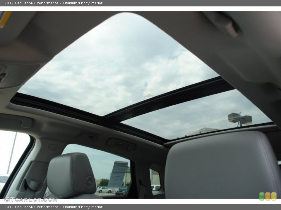 Titanium/Ebony Interior Sunroof for the 2012 Cadillac SRX Performance #54031799
