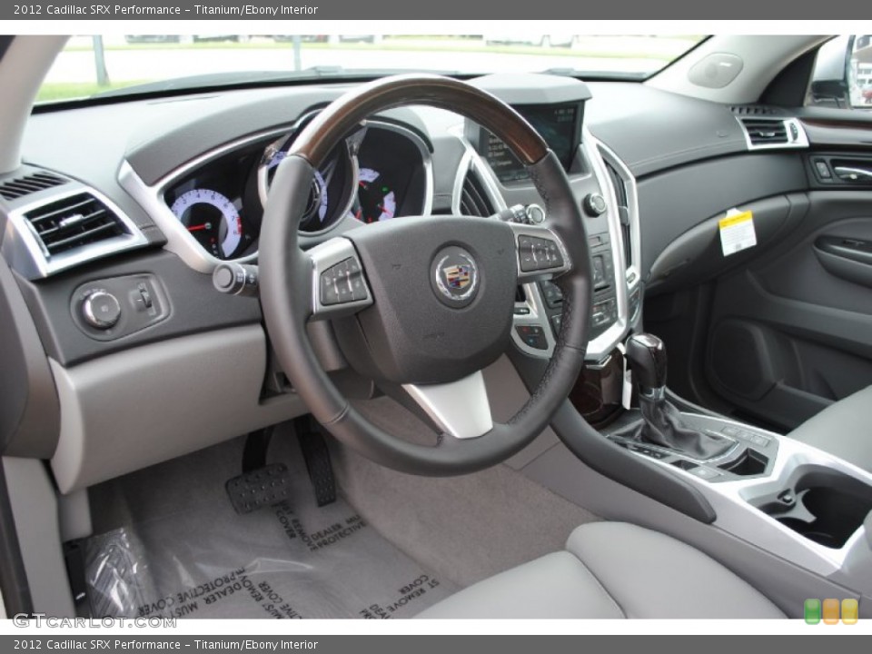 Titanium/Ebony Interior Prime Interior for the 2012 Cadillac SRX Performance #54031808
